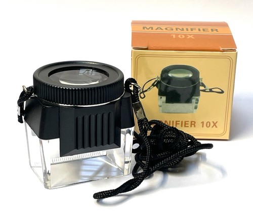 10x loupe magnifier rectangle - 10x,