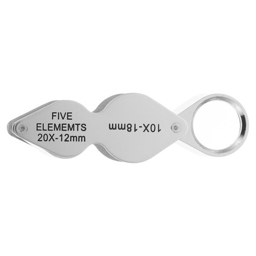 Dual lens jewelry loupe - dual,