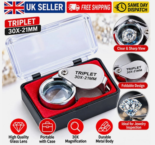 30x jewelers loupe magnifier - jewelers,