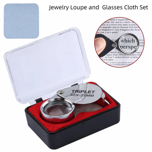 30x jewelers loupe magnifier - 30x,