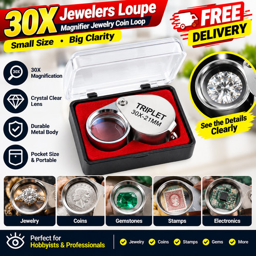 30x jewelers loupe magnifier - jewelers,