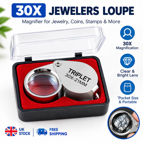 30x jewelers loupe magnifier - loupe,