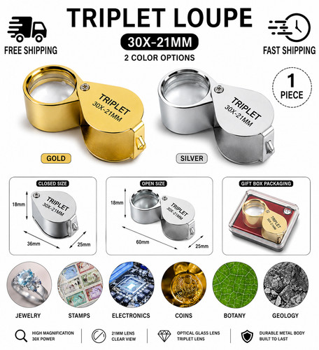 30x jewelers loupe - 30x, magnifier