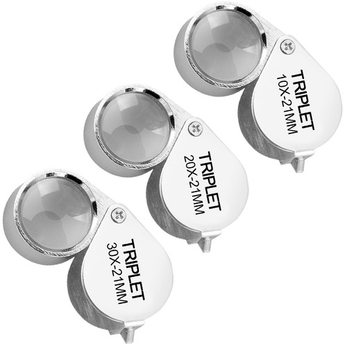 Mini metal hand magnifier - mini,
