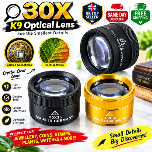 30x jewelers loupe magnifier - 30x,