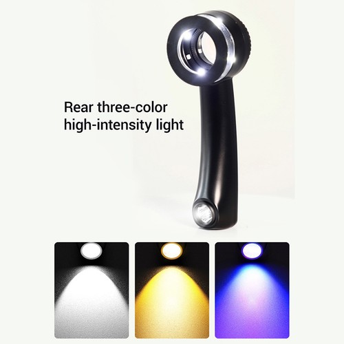 Handheld jeweler loupe - handheld,