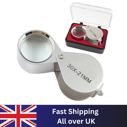 30x jewelers loupe magnifier - 30x,