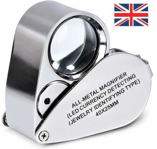 40x jewellers loupe magnifier - 40x,