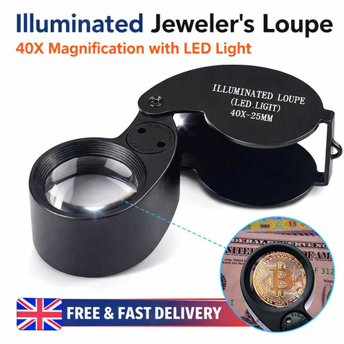 40x illuminated jewellers - illuminated,