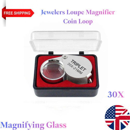 30x jewelers loupe magnifier - 30x,